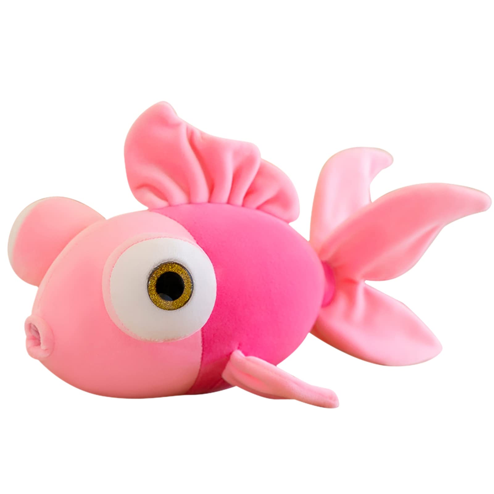 Chelei2019 13.8 ' Goldfish Stuffed Animal Soft Cute Fish Plush Pillow Toy Gift For Girls,Pink